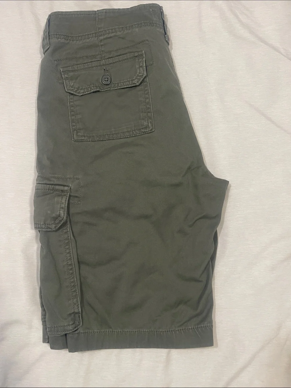 Goodfellow & Co Olive Green Cargo Shorts - Utility Pockets